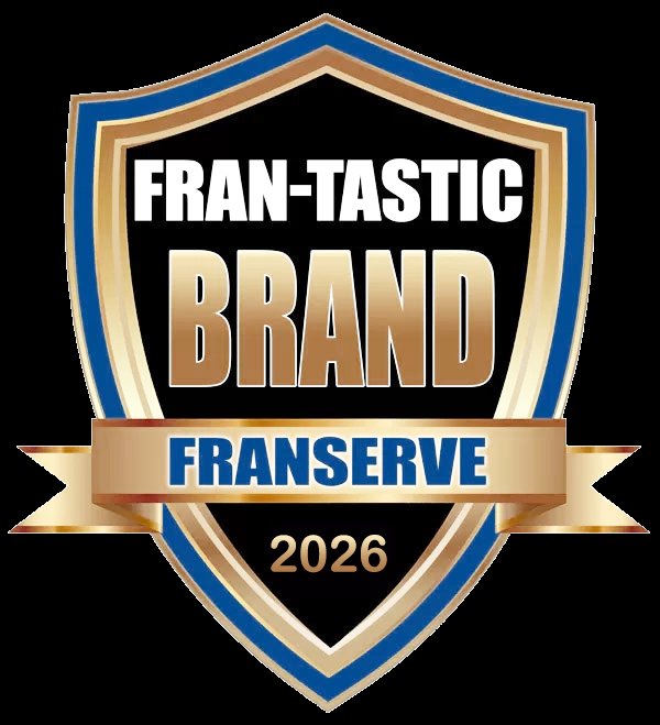 Fran-Tastic Brand of the US — FranServe — official badge